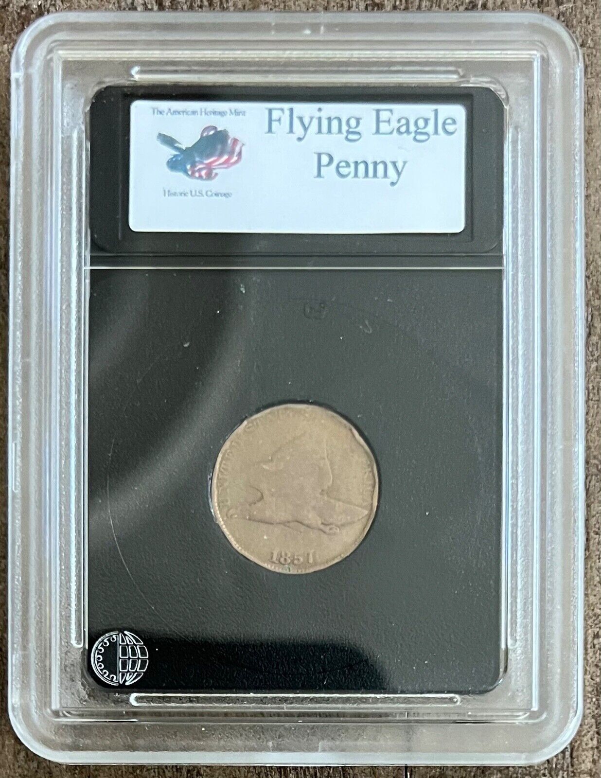 1857 FLYING EAGLE Penny Coin